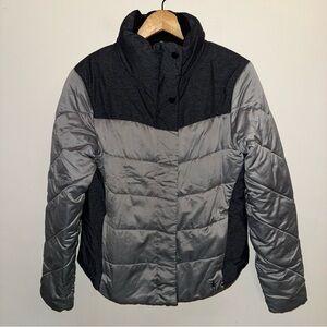 Smartwool Smartloft 150 Gray and Black Puffer Jacket Women’s Size Medium